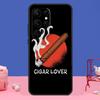 Cigar and Whiskey Case For Samsung Galaxy S24 S23 S22 Ultra S20 S21 FE Note 20 S8 S9 S10 Note 10 Plus Cover