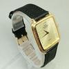 Used GLYCINE 021105 Gold Square 2P Diamond Men's Quartz