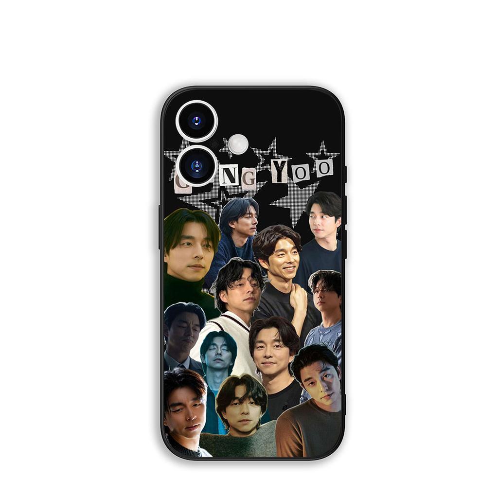 Phone Cover Poster Gong Yoo K POP Casing for Apple iPhone 16 15 14 Plus 13 12 Mini 17 Pro Max + ProMax 16E Air 15+ Case