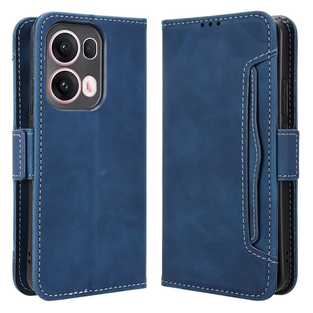 For Oppo Reno13 Pro 5G Leather Case Phone Wallet Cover with Multiple Card Slots