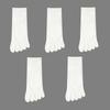 5 Pairs Summer Five Finger Socks for Men Thin Cotton Toe Socks with Separate Fingers Low Cut Ankle Sports Socks High Quality