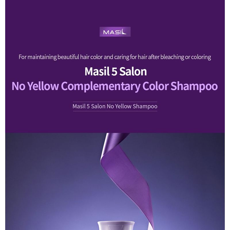 MASIL - 5 Salon No Yellow Shampoo Jumbo