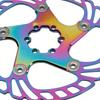 140/160/180/203mm 6 Hole Disc Brake Rotors Aluminum Alloy Floating Brake Rotors for Road Bike and Mountain Bike Part