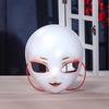 Antique Internet Celebrity Funny Explosion Painting Cute Girl Cute Baby Ming Plastic Pvc Mask Halloween Decoration Party
