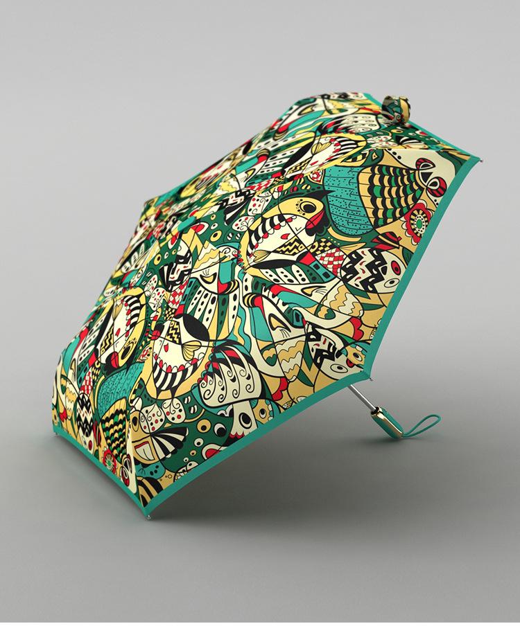 OLYCAT Automatic Compact Umbrella for Women - UV Protection, Rain or Shine Dual-Use, Portable Sunshade