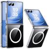 Suitable for Samsung ZFlip 20% Off Foldable Phone Case, Matte Skin-feel Magnetic Protective Cover, Zflip7 Integrated Anti-drop Transparent Case