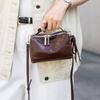 Cross-border new bags, first-layer cowhide women's bags, casual fashion handbags, commuter messenger bags, versatile shoulder bags.