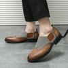 Designer Neue Mode Herren Gemischte Farben Kleid Business Brogues Freizeitschuhe Herren Loafers Party Hochzeitskleid Homecoming Schuhe