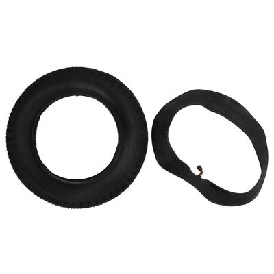 12 1/2x2 1/4 Tire and Inner Tube Set with Angled Valve Stem for Electric Bicycle