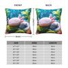 Cute Axolotl Pillow Cover Morden Pillow Case For Sofa Home Decor Custom Pillowcases Gift