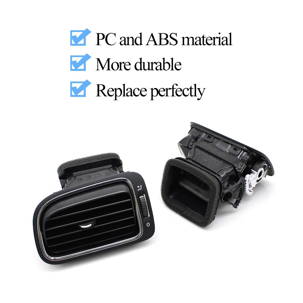 LHD RHD Front Dashboard Air Conditioning AC Vent Grille Outlet Assembly Replacement For VW Polo 2011-2018 6R0819703 6RD819728