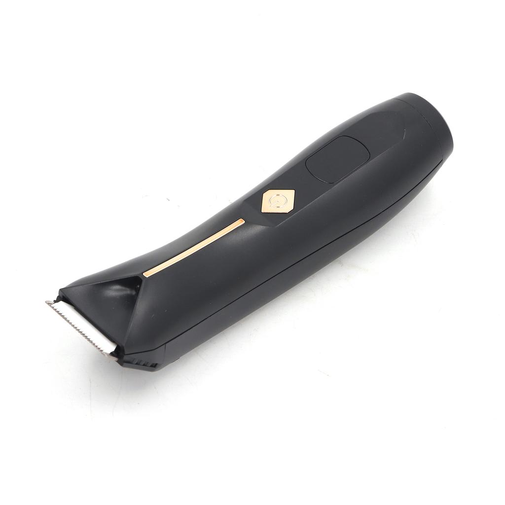 Body Trimmer for Men Re able Pubic   with Ceramic Blades LCD Display with IPX7 LED Light for Dry and Wet Use Full Body Grooming