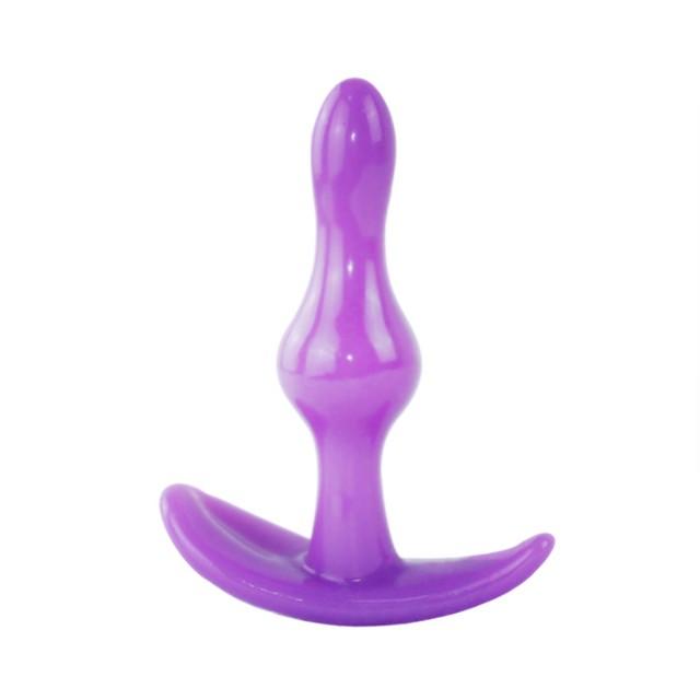 Měkké silikonové anální kolíky pro začátečníky Anální stimulátor Trenér Sex Play Hračka pro ženy Páry Masáž bodu G Unisex sex