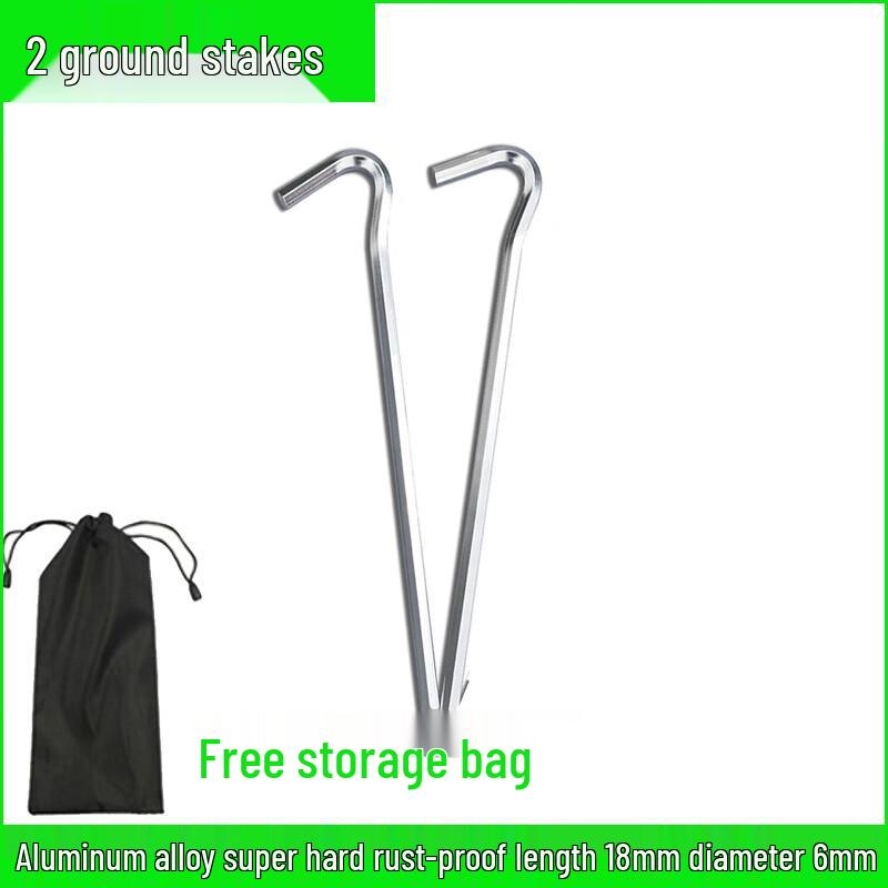 

Lishi Outdoor Camping Tent Pegs & Guy Lines Set