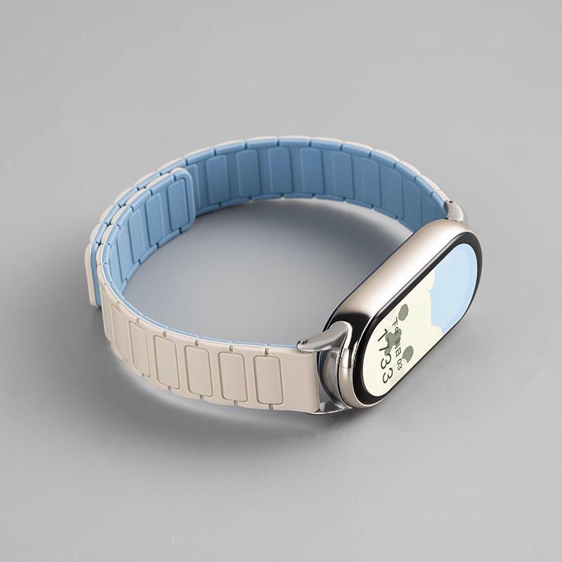 Magnetic Sport Wristband for Xiaomi Smart Band 10/9/8 NFC Version - Breathable Strap