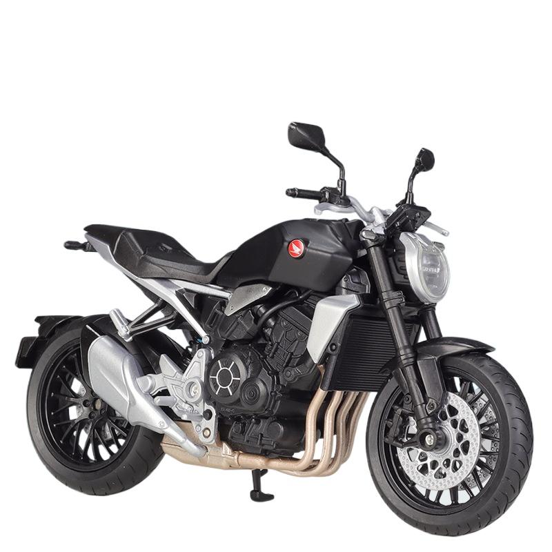 

WELLY 1/12 HONDA CB1000R Alloy Race Motorcycle Model Diecasts Toy Simulation Metal Street Toys Car Collectibles Childrens Gifts чёрный