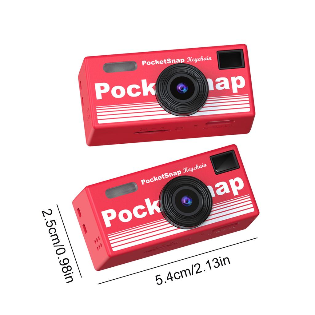 New Retro Mini Thumb Keychain Camera With 1.14in FHD Screen 1080p Sports Portable Vintage Very Small Mini Camera Video Recorder