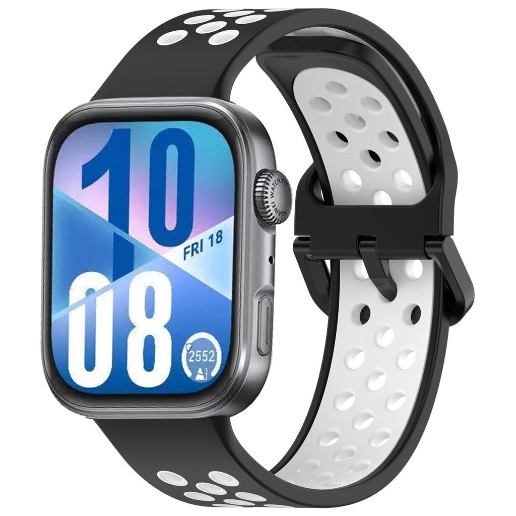 Atmungsaktives Silikonarmband für Huawei Watch Fit 4 3 4 Pro Sportarmband Austauschbares Armband für Huawei Watch Fit 4 Pro/4 Armband