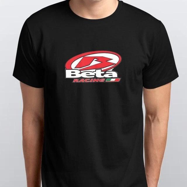 Beta Racing A Style Motorcycle printed T Shirt in 6 Sizes Colours Black White 3XL
