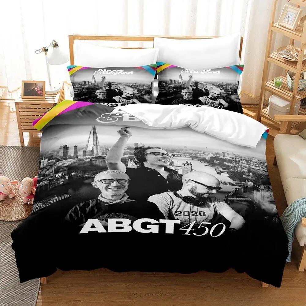 Druk 3D Zespół Muzyczny Above & Beyond Zestaw Pościeli Chłopcy Dziewczynki Rozmiar Twin Queen Poszwa na Kołdrę Poszewka na Poduszkę Łóżko Dzieci Dorośli Tekstylia Domowe