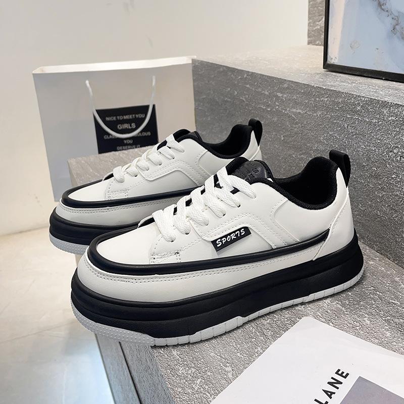

Легкие кроссовки на мягкой подошве, женские, новинка 2025 года, осенняя женская обувь, универсальная модная обувь на платформе, нишевая обувь для доски 40