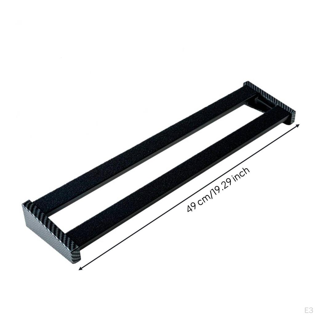 Guitar Effects Pedalboard LowProfile Aluminum Pedal Board for Guitarists,