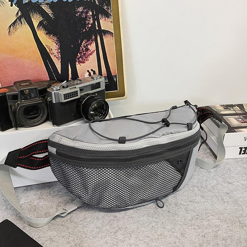 Chaoku Large Capacity New Chest Bag Outdoor Leisure Shoulder Bag for Men and Women Waterproof Travel Pocket