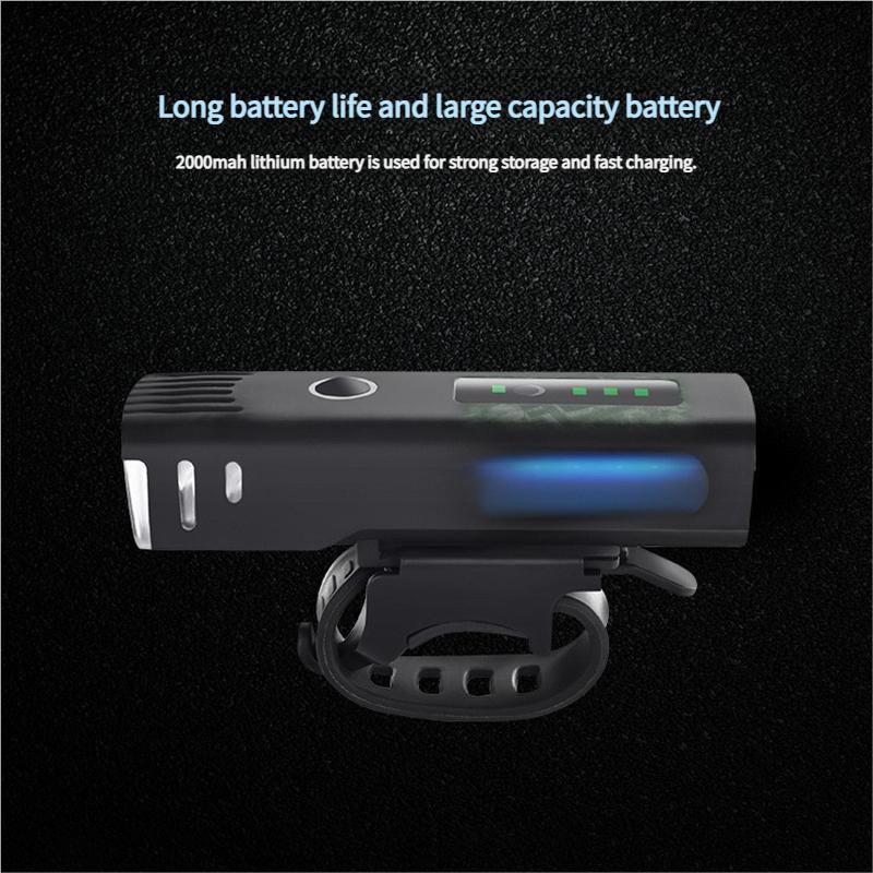 Smart Light-Sensing Bike Light Night Riding Light High-Intensity Flashlight Bicycle Headlight Cycling Gear & Accessories