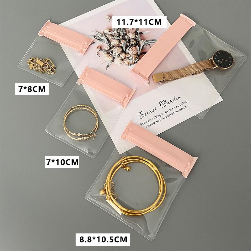 Portable Dustproof Jewelry Storage Bag for Earrings, Rings & Necklaces Small (7*8cm)