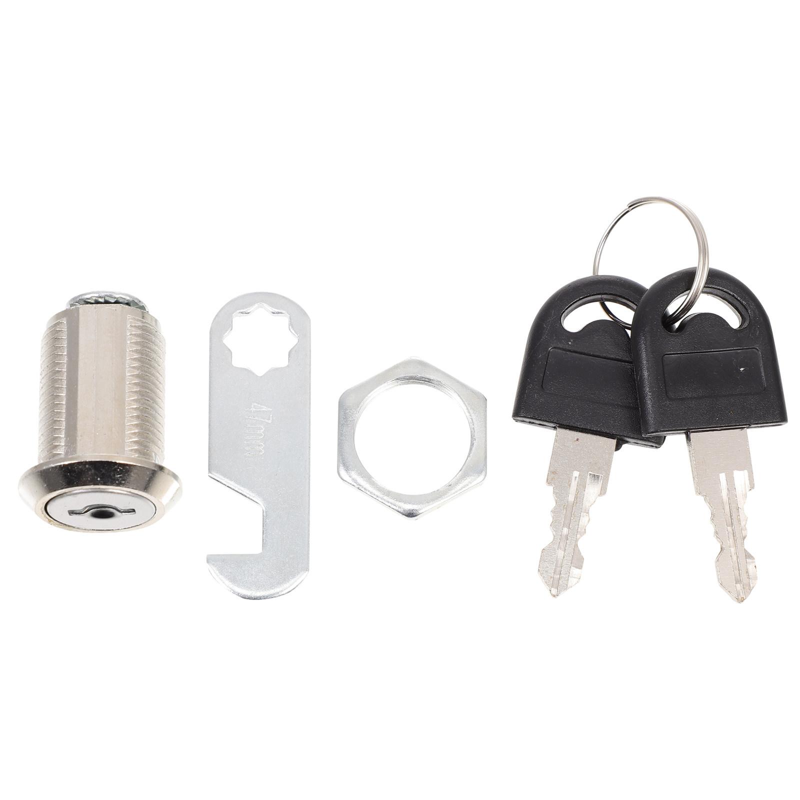 

4Sets Heavy Duty Cabinet Locks with Keys Cylinder Cam Lock for Fridge Mailbox Letter Box Rv Compartment Drawer Storage Door China Mainland