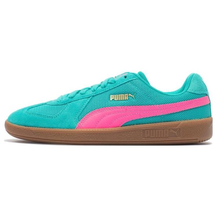 PUMA Army Trainer Powder  Aqua Blue Pink  Men s 398279-01 EU 35.5