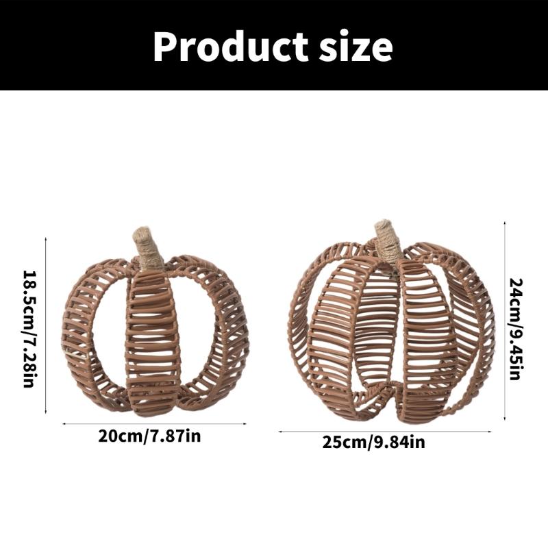 Rustics Pumpkins Rattans Imitation Decoration, Pumpkins Vine Home Access for Living Room Elegances