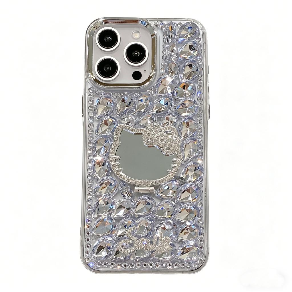Luxury Rhinestones Are Suitable for Huawei Pura90 Mobile Phone Case Honor 600 Full Diamond Kt Mirror To Enjoy 90 Brackets X8D Women