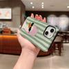 Humorous Cool Striped Duck Sunglasses Art Film Aesthetic Protective Shockproof Bumper Phone Case Cover For iPhone 14 15 16 Pro Max Plus