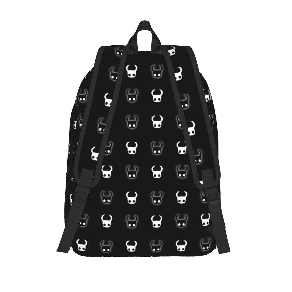 Hollows Knight Schatten Rucksack für Männer Frauen Teenager Student Arbeit Daypack Spiel Cartoon College Leinwandtaschen Sport