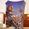 Game G-Granblue F-Fantasy Throw Flannel Throw Blanket, Lightweight Cozy, Durable Washable Cute Cool