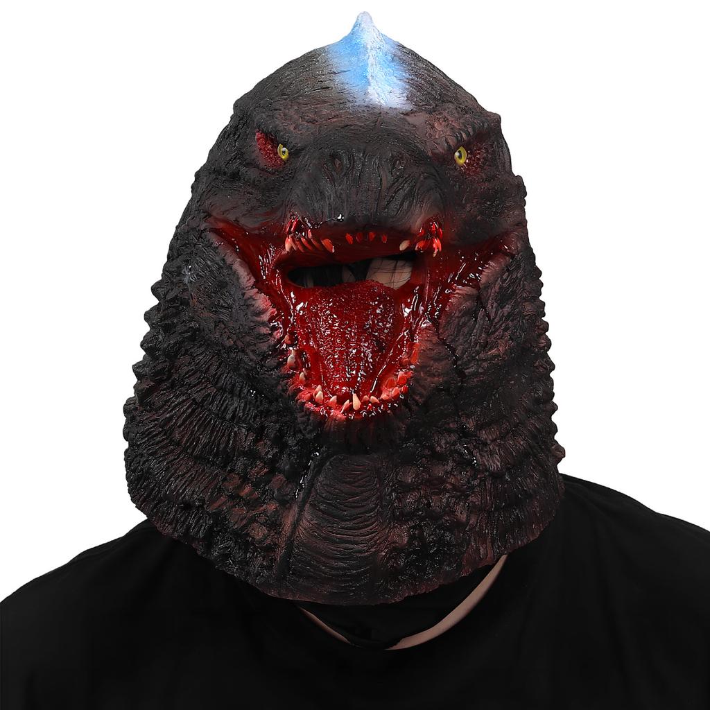 New Godzilla Vs. King Kong Movie Series Monster Godzilla Latex Mask for Halloween Events and Parties