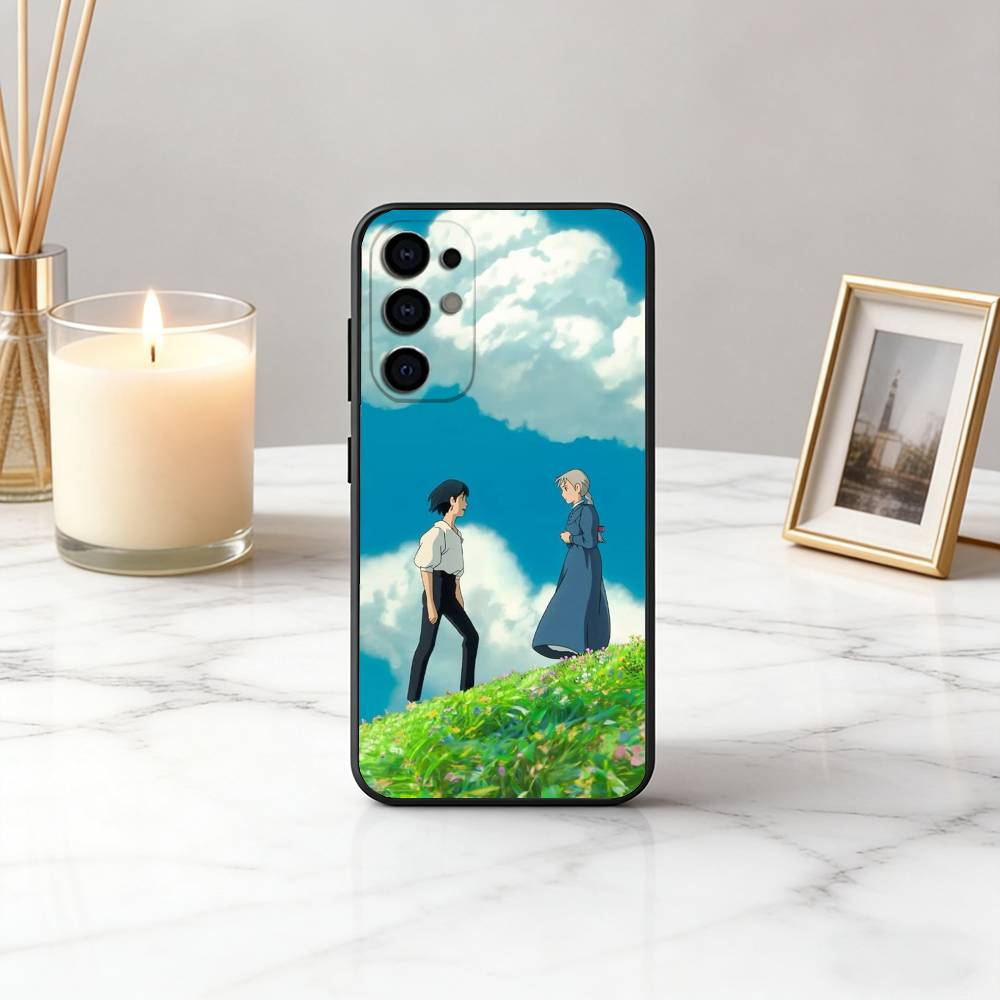 Healing H-Howles M-Moving C-Castles-es Phone Case For Samsung S25,S24,S21,S22,S23,S30,Ultra,S20,Plus,Soft Silicone Black Cover