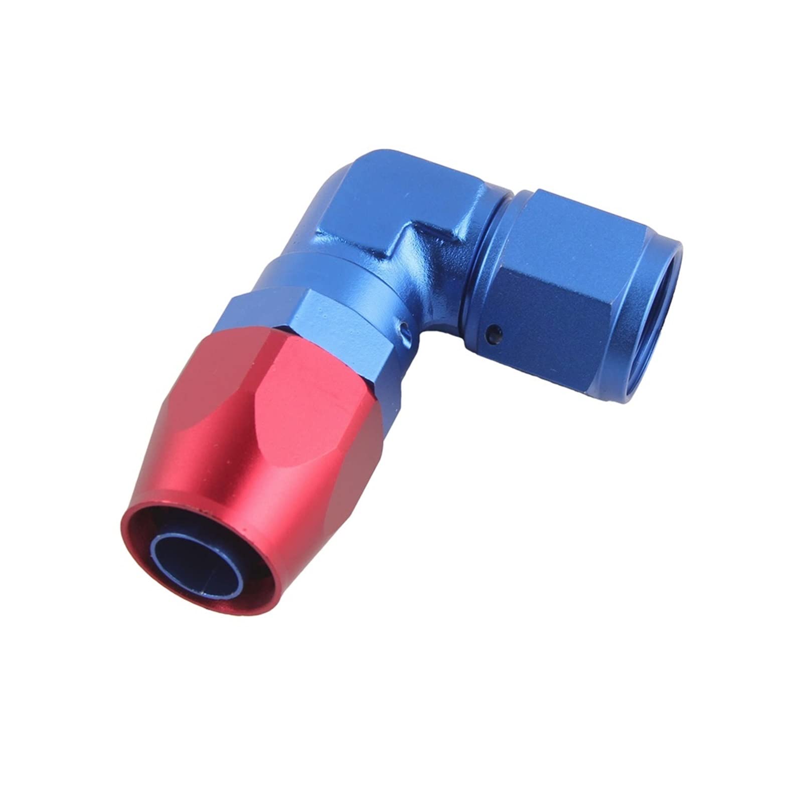 

Xwang store Straight 90 Degree Aluminum AN4 6 8 10 Forged Type Swivel Hose AN4 AN6 AN8 AN10