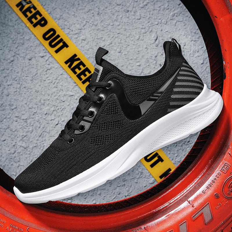 Spring and Autumn Middle School Students Lightweight Breathable Fly-woven Casual Shoes Women's Shoes Running Shoes Women's Travel Shoes Sports Women