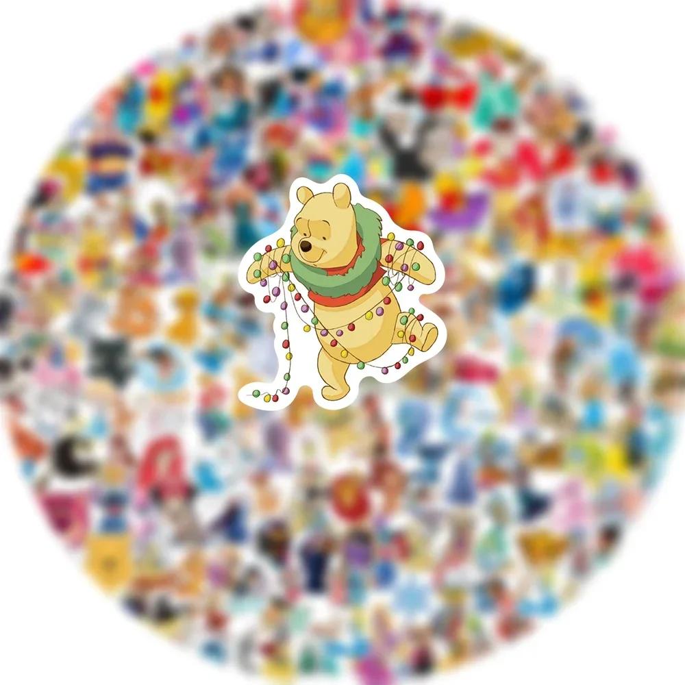 50/100/200/300pcs Mixed Anime Series Stickers Cute Princess Cartoon Decals Luggage Phone Laptop Sticker Toys Gift