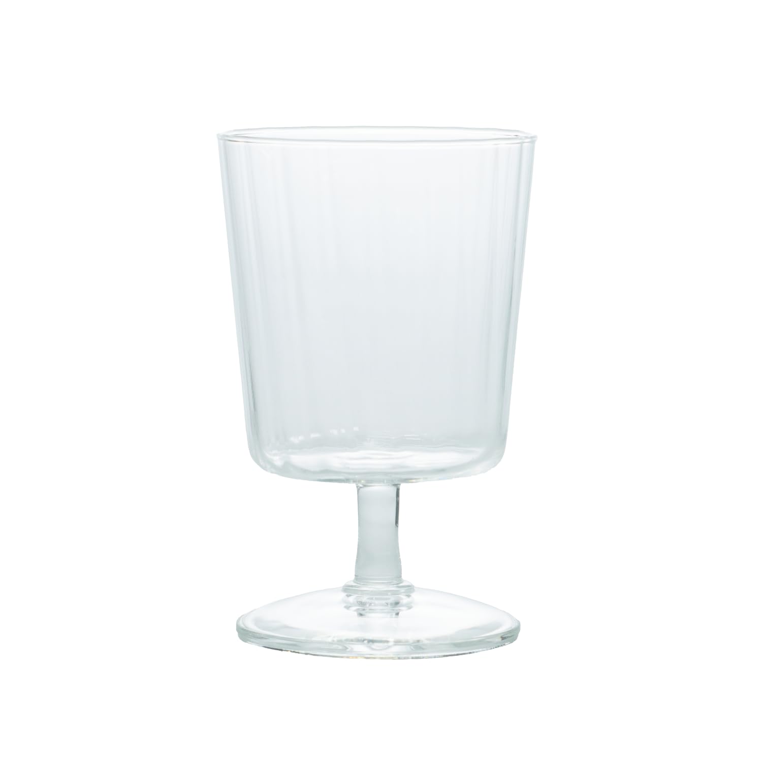 

HARIO Glass Goblet 300ml clear glass goblet with microwave made in Line, capacity, molding, safe, heat-resistant glass, Japan, GG-300-M