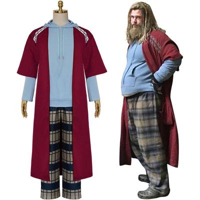Vendicatori: Costume Cosplay Thor Grasso di Endgame Set di Natale
