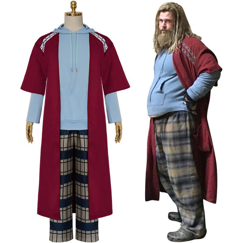 Vendicatori: Costume Cosplay Thor Grasso di Endgame Set di Natale