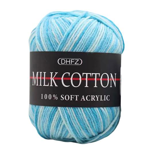 Gomitolo di Filato Multicolor 7,7 Iarde Filato in Fibra Acrilica Filato Colorato per Uso Artigianale per Lavorare a Maglia Uncinetto Maglioni Sciarpe Cappelli Bambole Artigianato Fai da Te