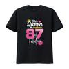 This Queen Makes 87 Look Fabulous Year Old 87th Birthday T Shirt Vintage Washed Slightly Stretc