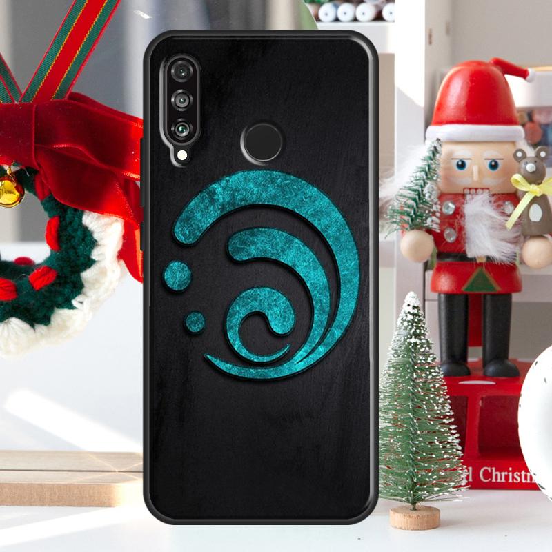Genshin Impact Elements For Huawei Nova 7i 8i 11i 12i 12s Y73 Y70 Y90 Y60 Y72 Y61 Y91 9 10 SE P30 Pro P40 Lite Case