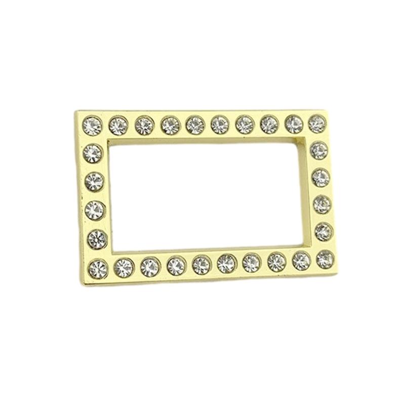 

Значок для бейсболки, Хип-хоп Декоративный значок со стразами Золотой орнамент Спортивная шляпа Ювелирный шарм