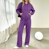 Women's Casual Hoodie Sweatpants 2 Piece Set with and Pockets Athletic Tracksuit
