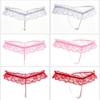 Sexy Dew PP Lace Women's T-pants/thong, Pearl Massage Lingerie Open Panties T